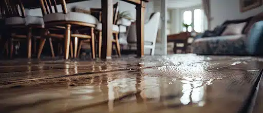 House runied by Flood