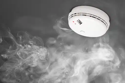 Keep a fire extinguisher nearby and learn how to use it